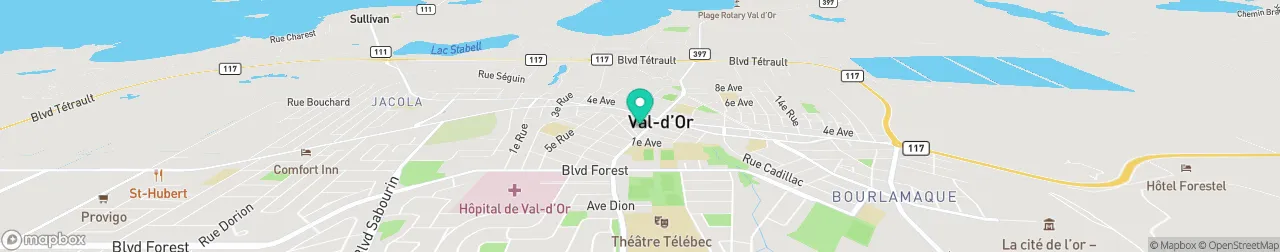 borne de recharge sur la carte