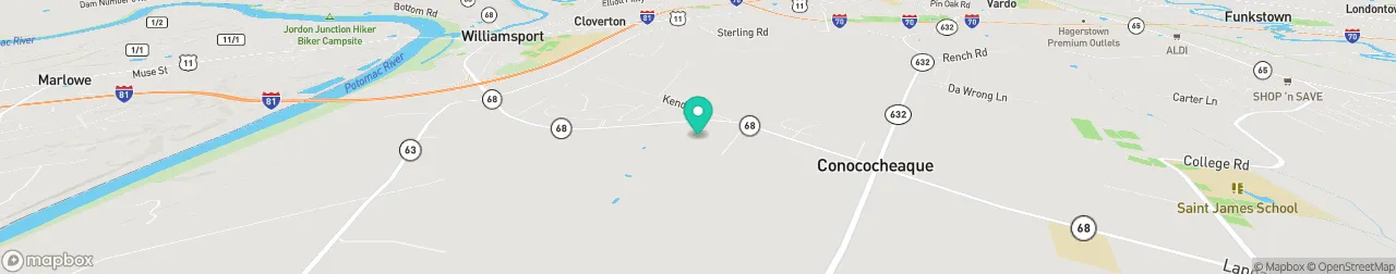 ev charging station on the map