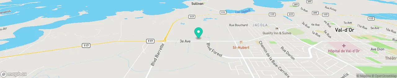 borne de recharge sur la carte