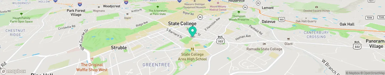 borne de recharge sur la carte