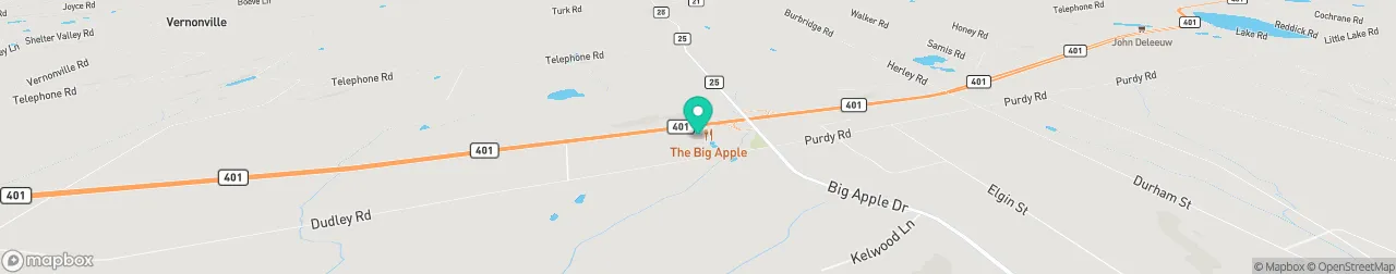 ev charging station on the map