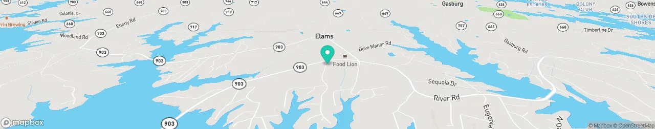 ev charging station on the map