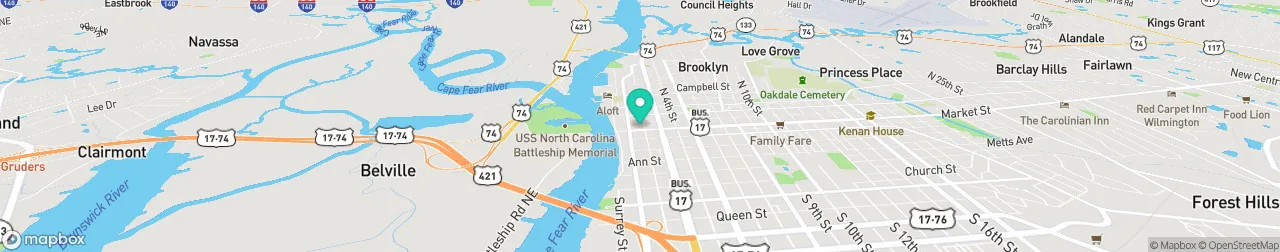 ev charging station on the map