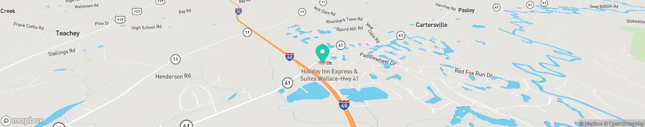 borne de recharge sur la carte