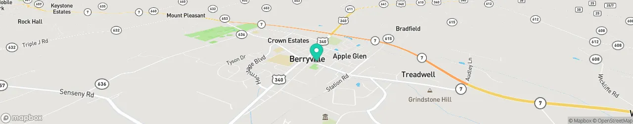 ev charging station on the map