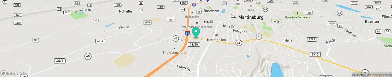 borne de recharge sur la carte