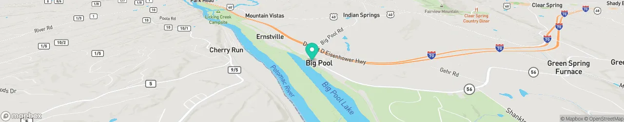 borne de recharge sur la carte