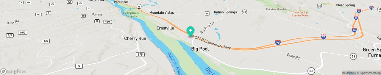 ev charging station on the map