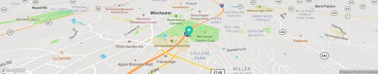 borne de recharge sur la carte