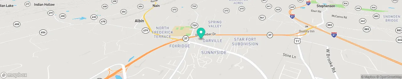 ev charging station on the map