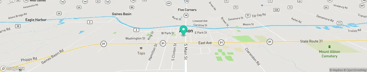 ev charging station on the map