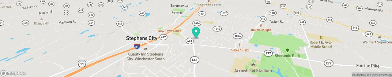 ev charging station on the map