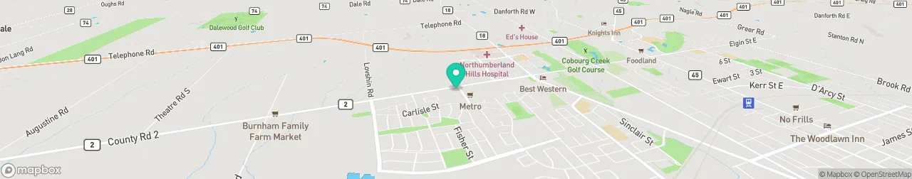 ev charging station on the map