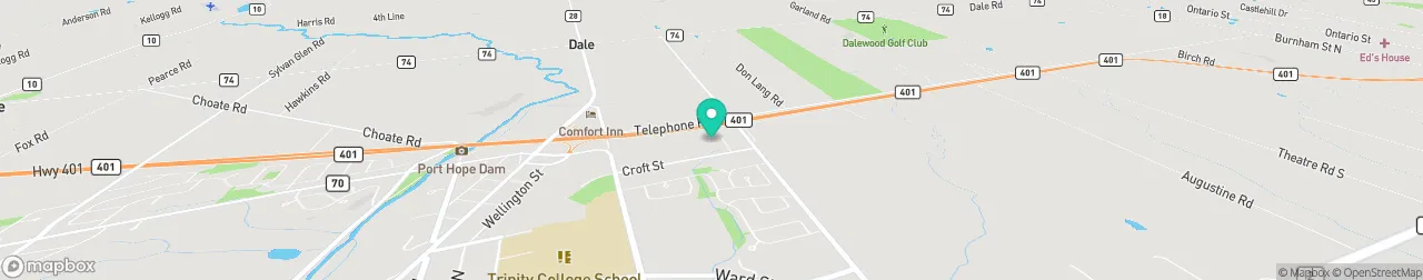 ev charging station on the map