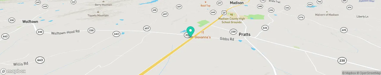 borne de recharge sur la carte