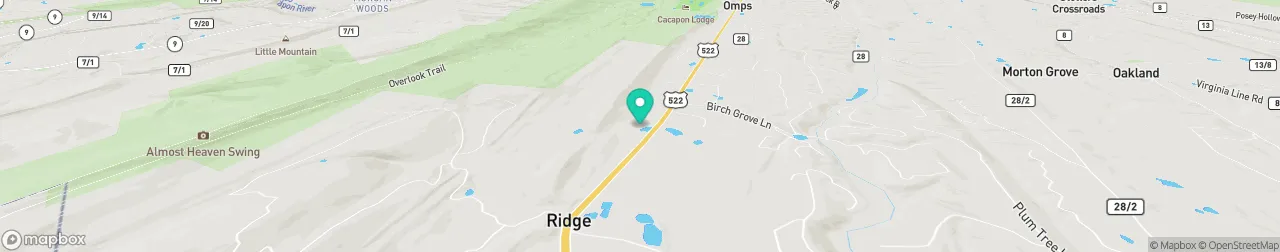 ev charging station on the map