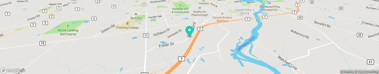 borne de recharge sur la carte