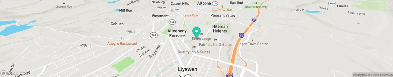 ev charging station on the map