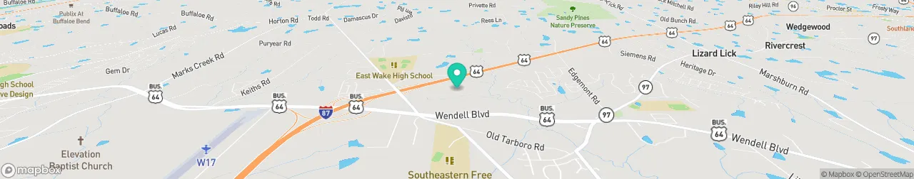 borne de recharge sur la carte