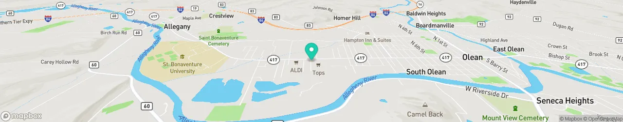 borne de recharge sur la carte