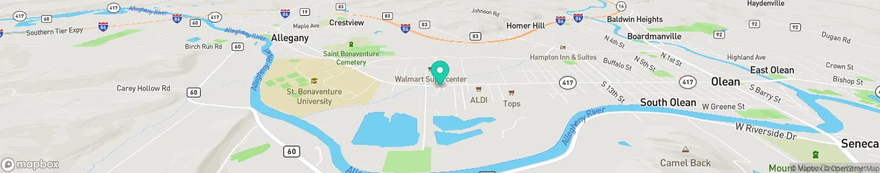 borne de recharge sur la carte