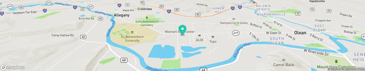 borne de recharge sur la carte