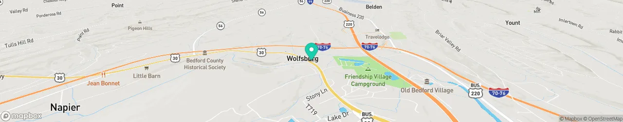 ev charging station on the map