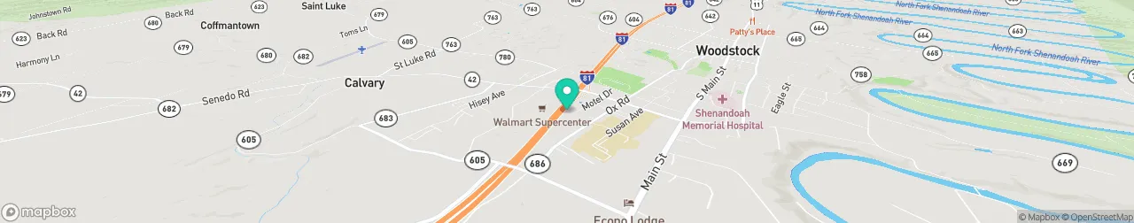 ev charging station on the map