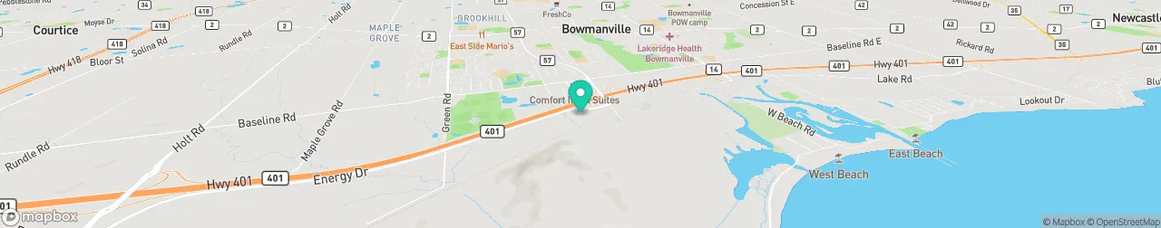 ev charging station on the map