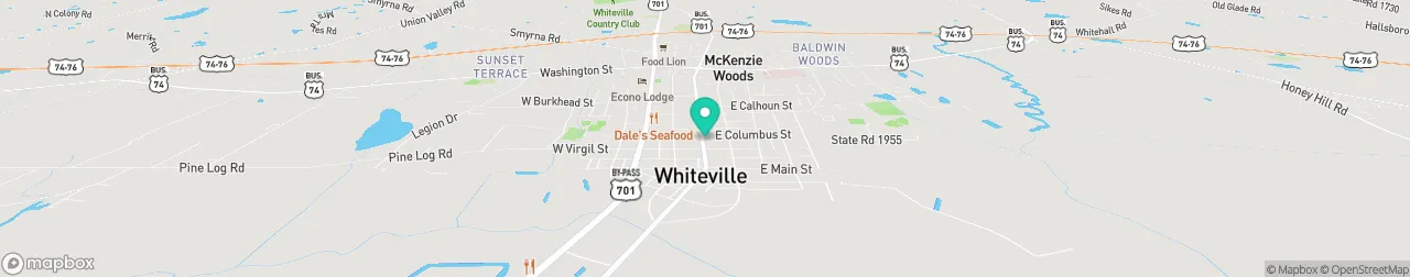 borne de recharge sur la carte