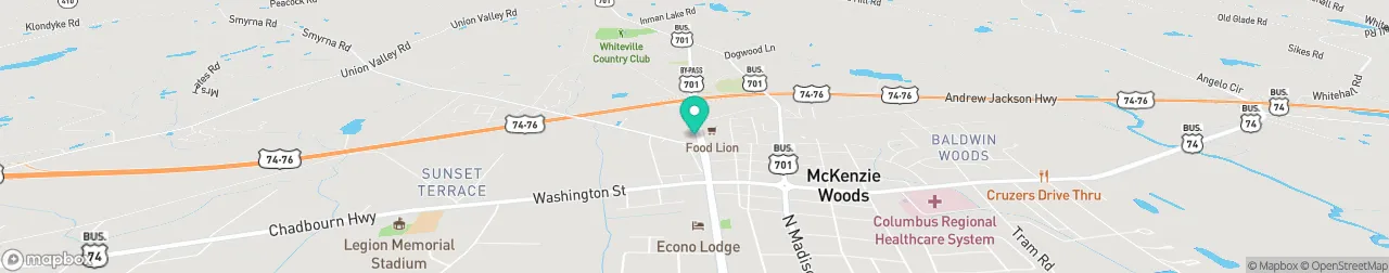 ev charging station on the map