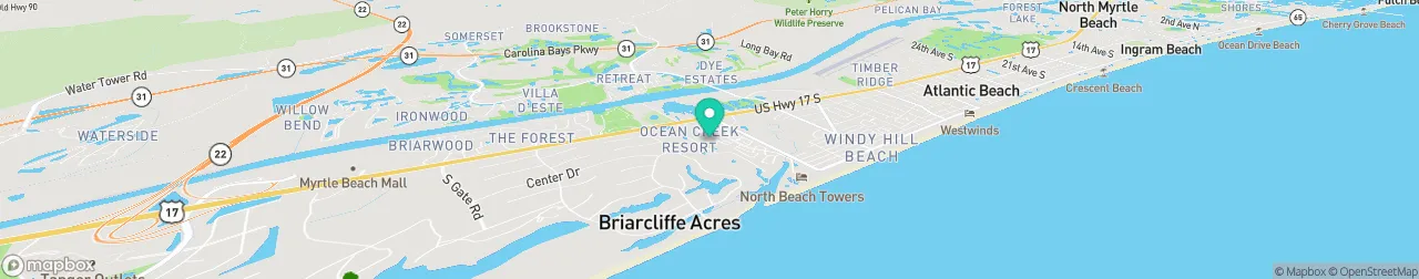 borne de recharge sur la carte