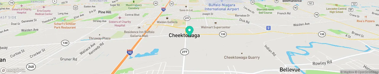 ev charging station on the map