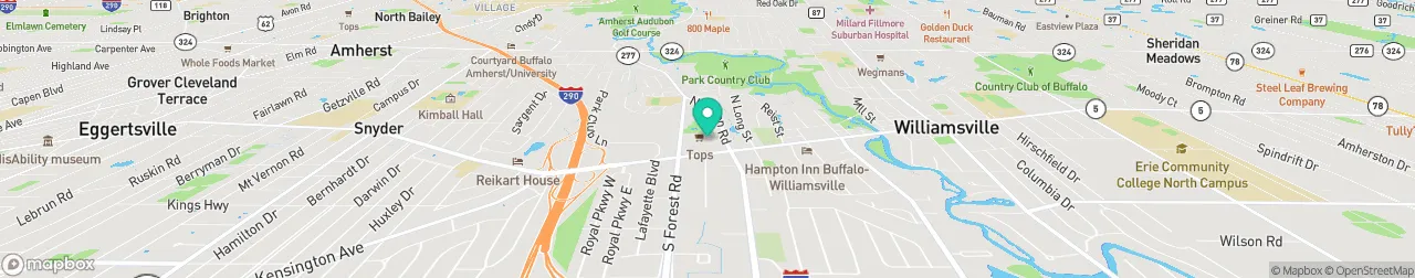 borne de recharge sur la carte