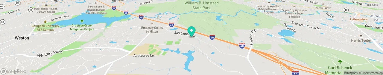 ev charging station on the map