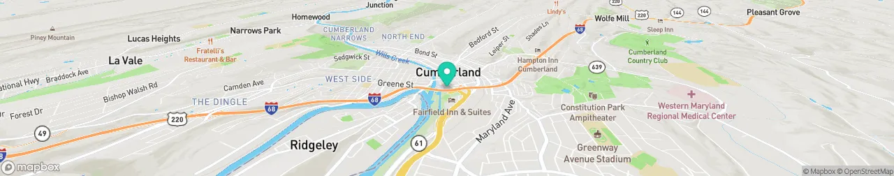 ev charging station on the map