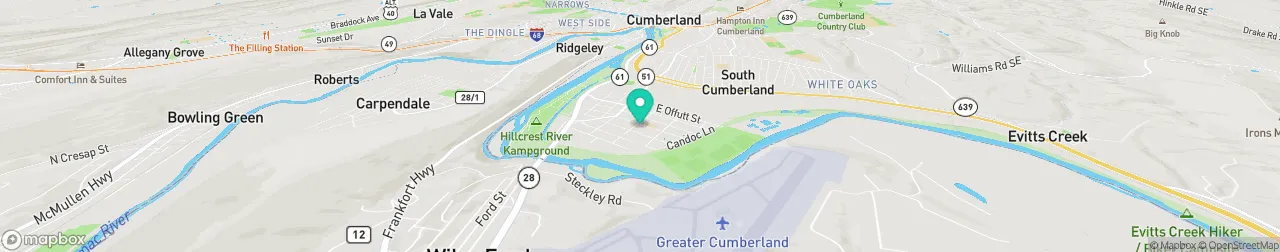 borne de recharge sur la carte