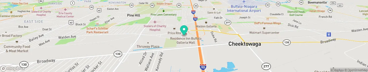 ev charging station on the map