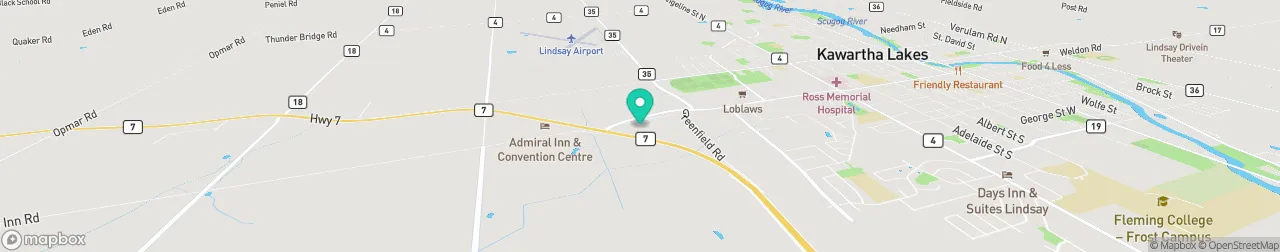 borne de recharge sur la carte