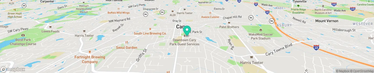 borne de recharge sur la carte