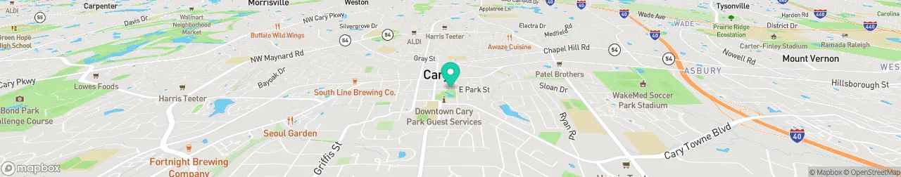 ev charging station on the map