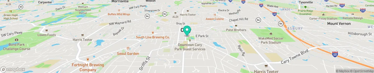 ev charging station on the map