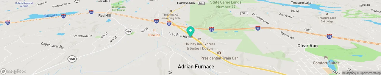 borne de recharge sur la carte