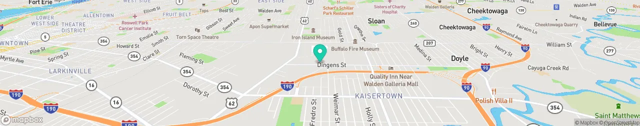 borne de recharge sur la carte