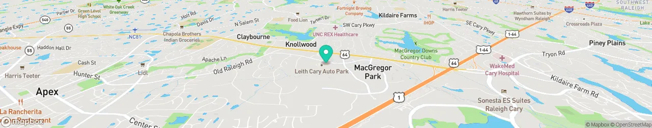 ev charging station on the map