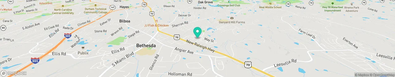 ev charging station on the map