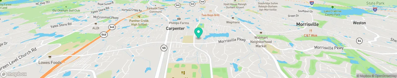 borne de recharge sur la carte