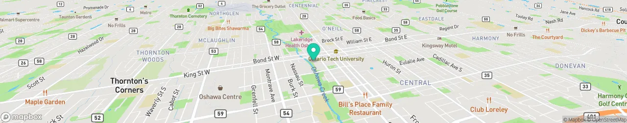 borne de recharge sur la carte