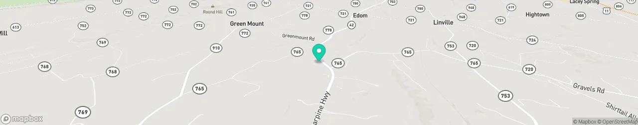 borne de recharge sur la carte