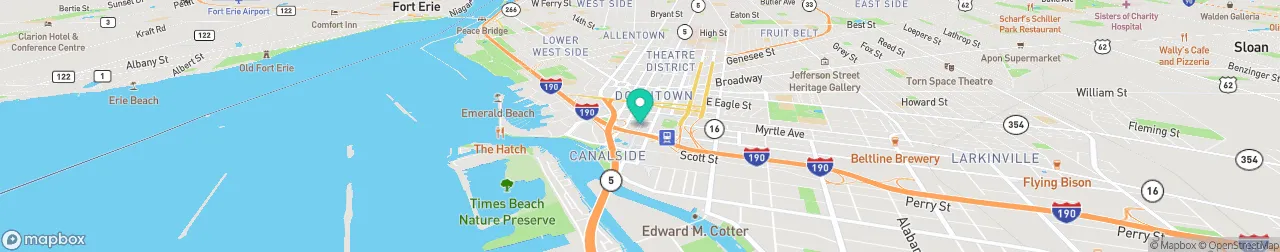 borne de recharge sur la carte